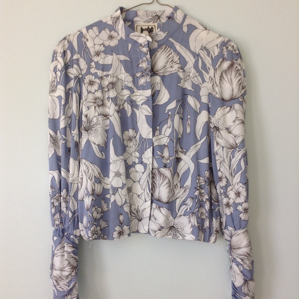 Blue Lagoon Bomber Shirt Jacket